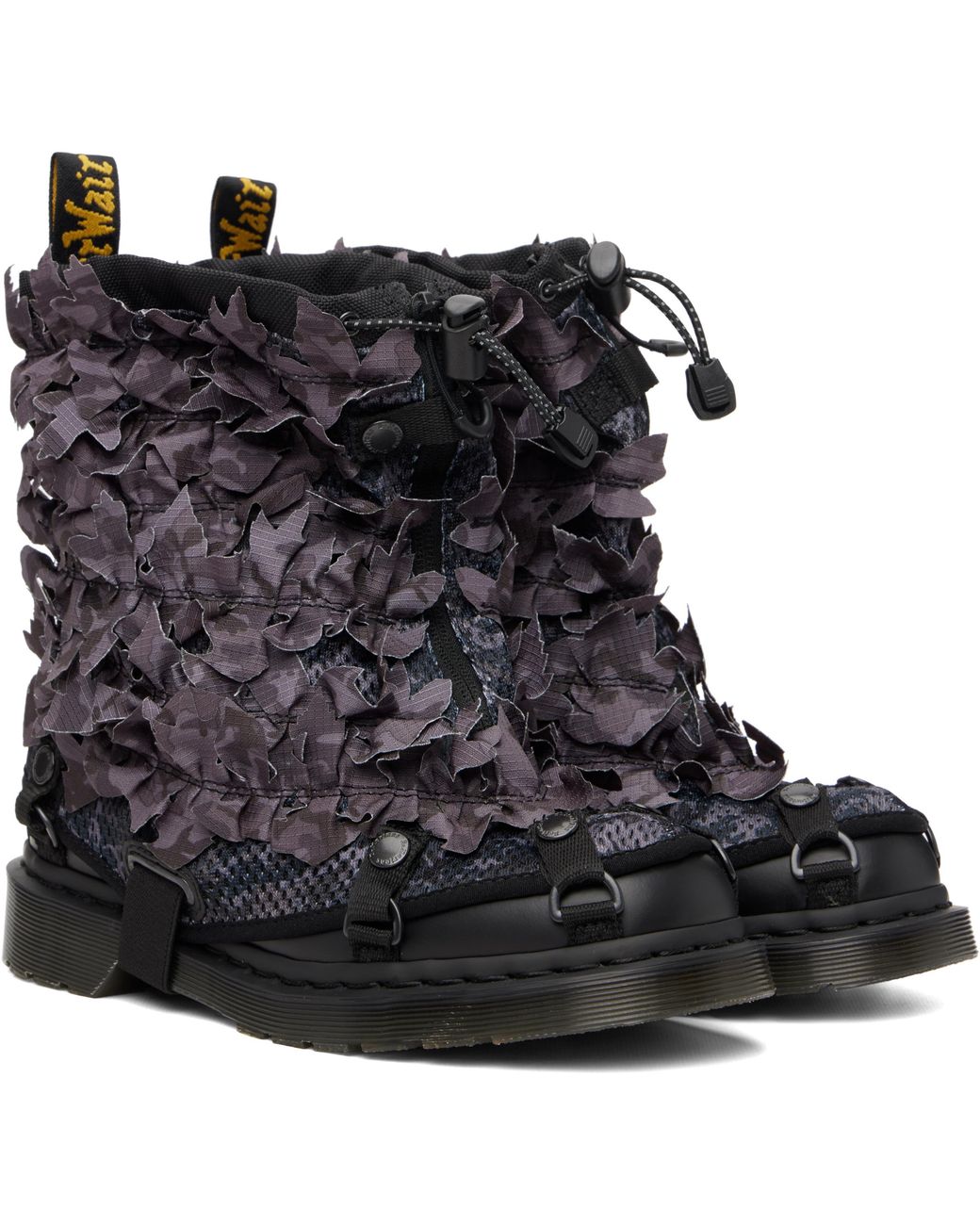 Dr. Martens Babylon Edition 1460 Pascal Gaitor Boots in Black for Men ...
