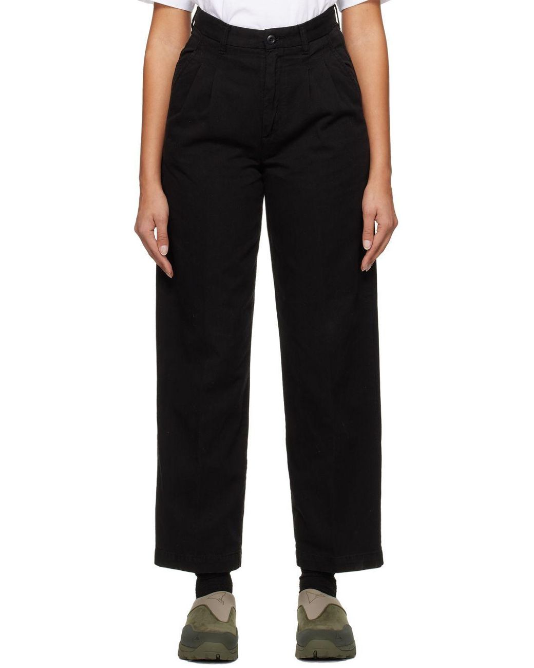 Carhartt WIP Black Cara Trousers | Lyst