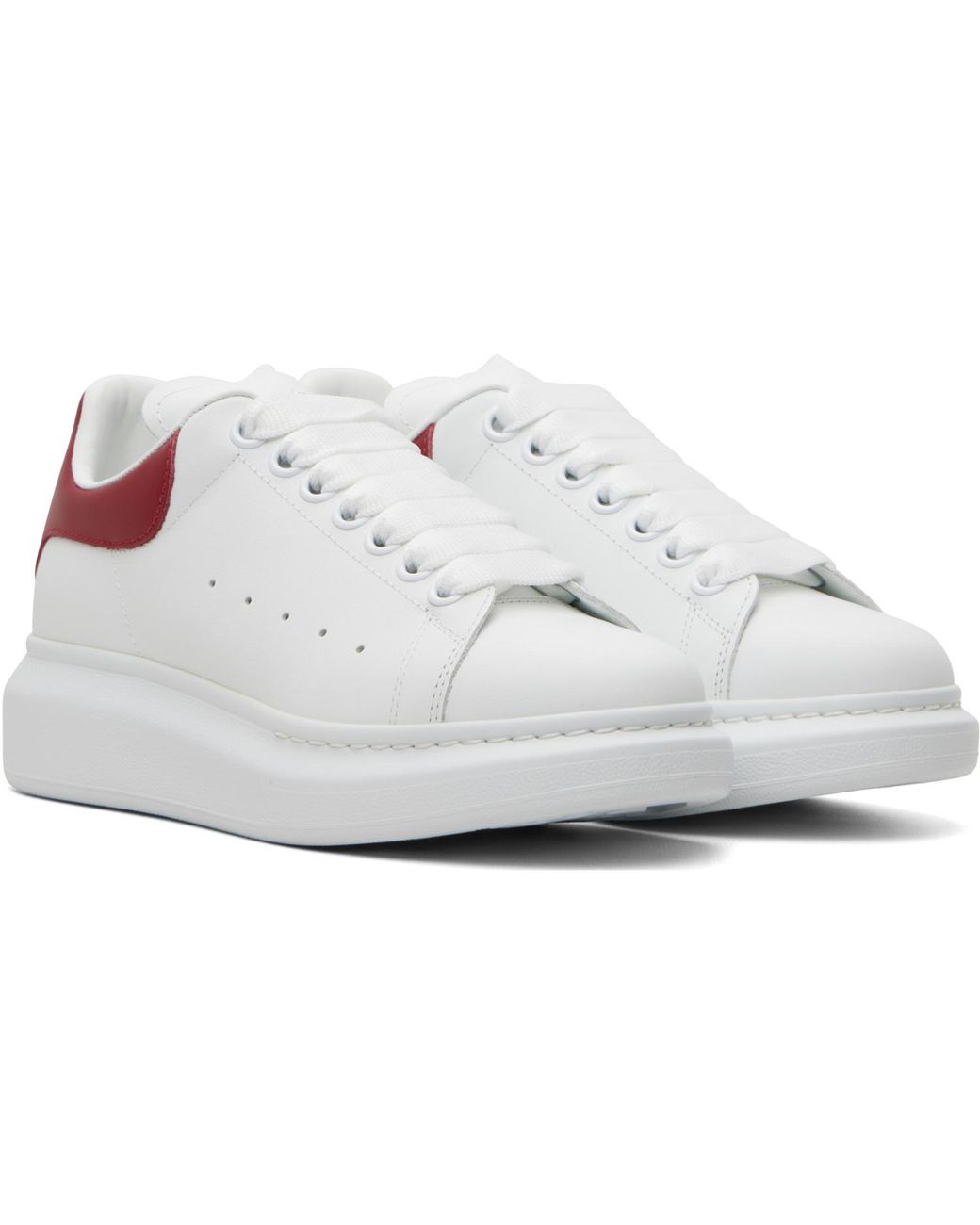McQueen White Oversized Sneakers