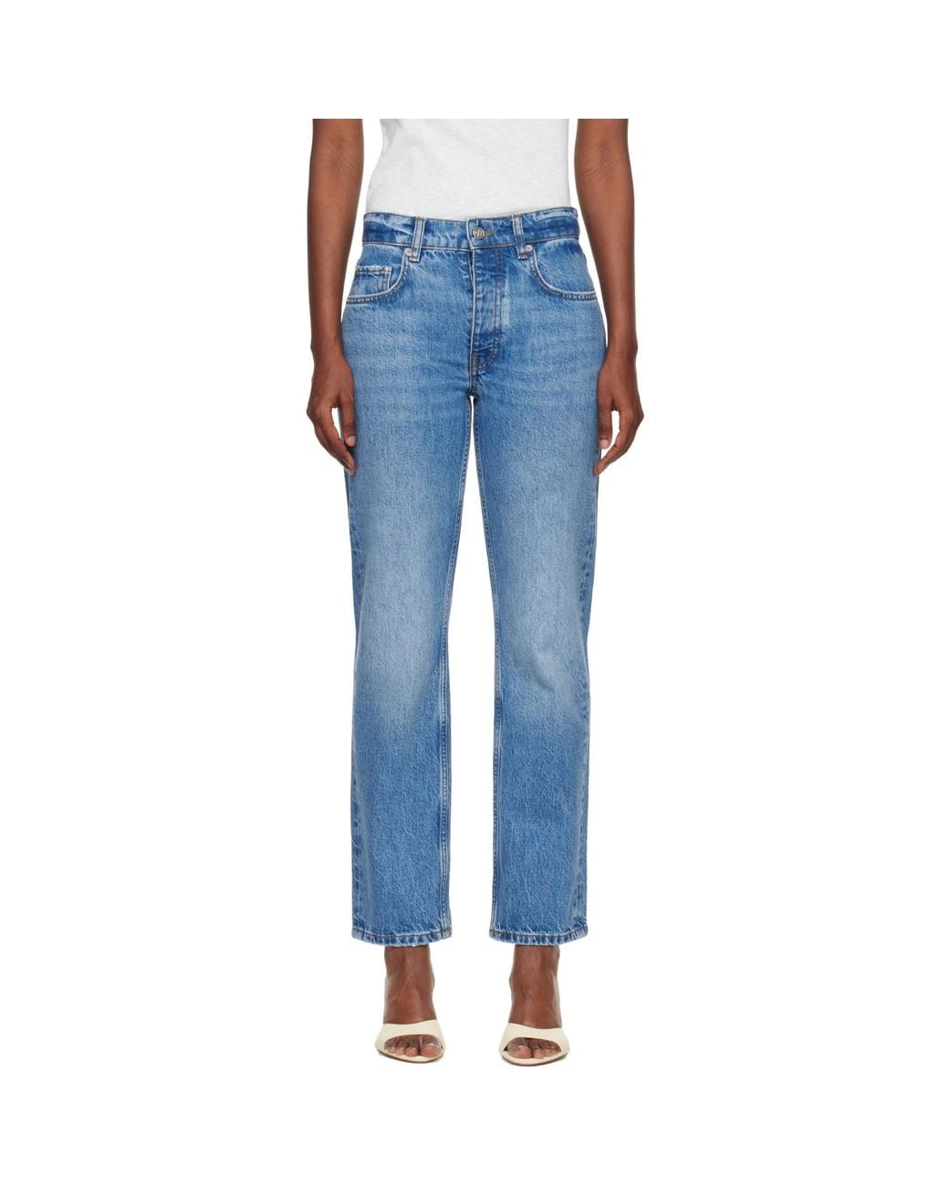 Anine Bing Blue Kate Jeans