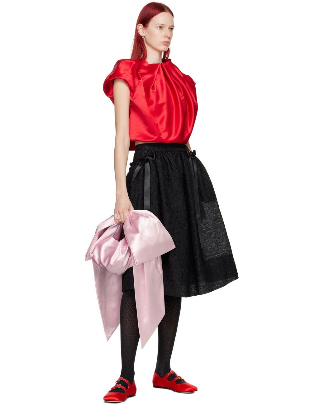 Sandy Liang Small Regalo Bag in Pink | Lyst