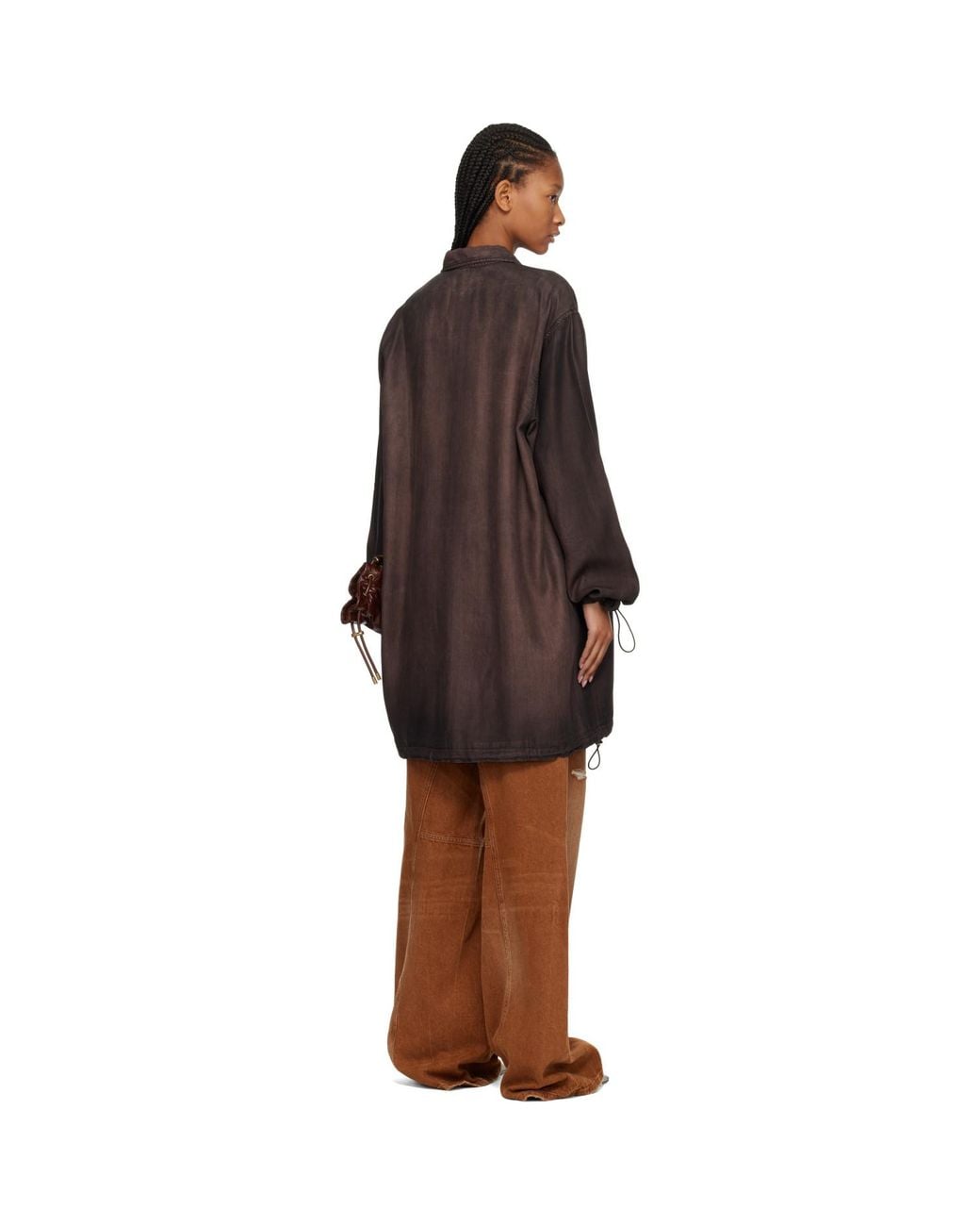 DIESEL Brown De-Troit-S Jacket