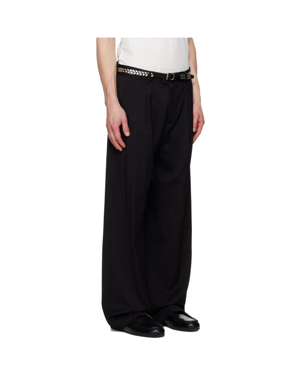 Our Legacy Black Slack Trousers for men