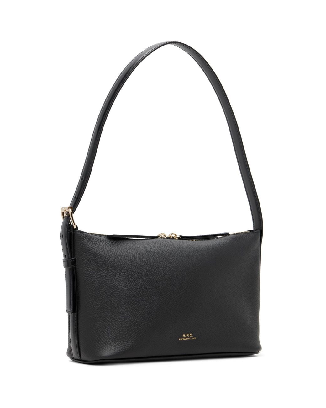 A.P.C. Black Vera Shoulder Bag