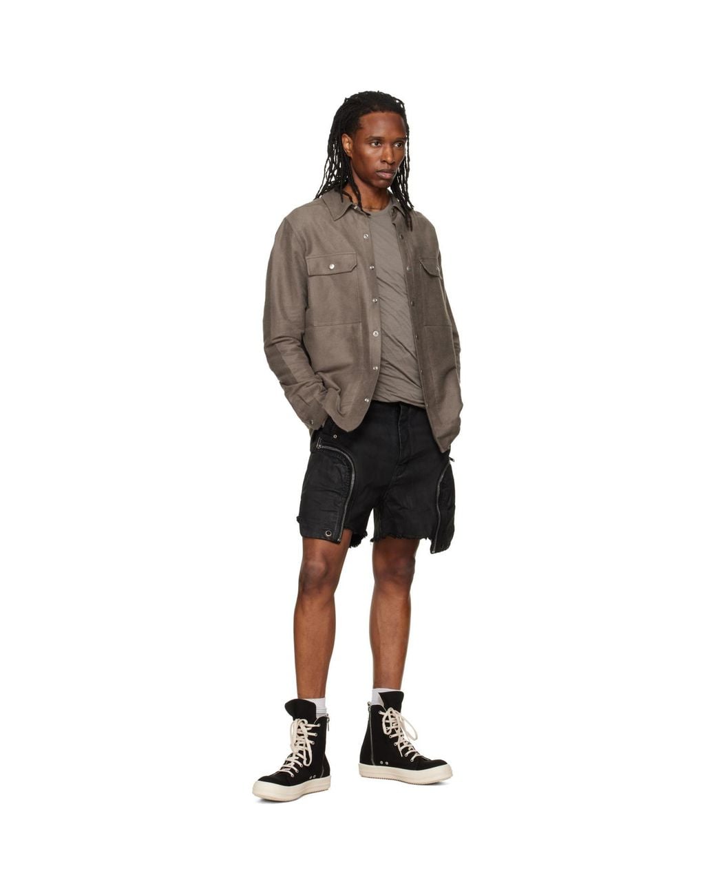 Rick Owens Black Tower Sneaks Sneakers for men