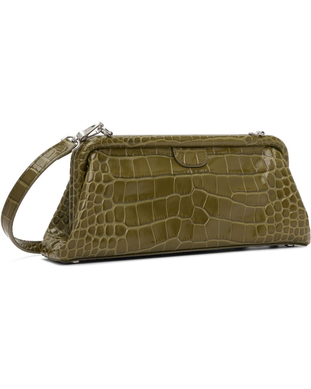 Vivienne Westwood Green Khaki Jane Frame Bag