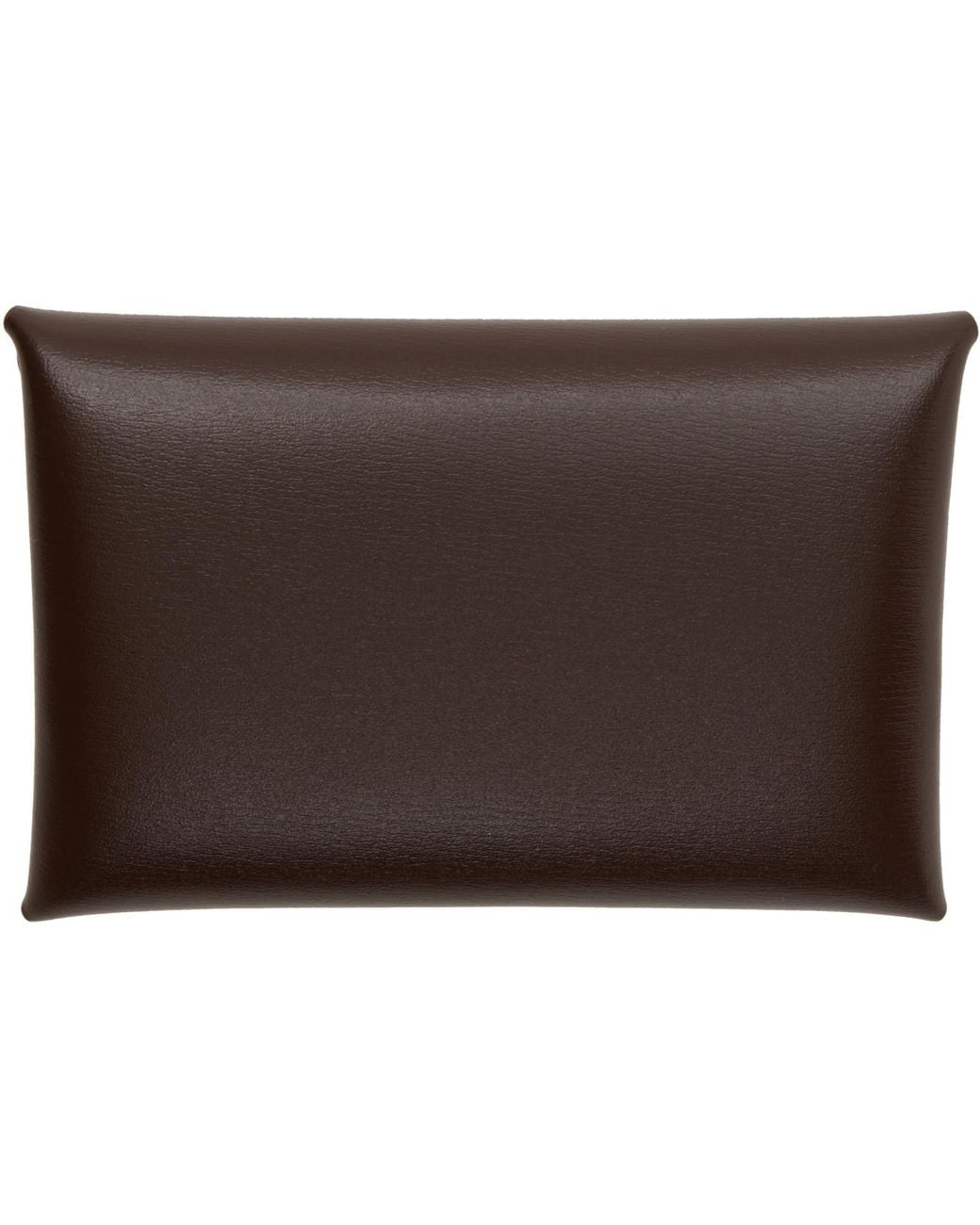 Jil Sander Brown Folded Coin Pouch