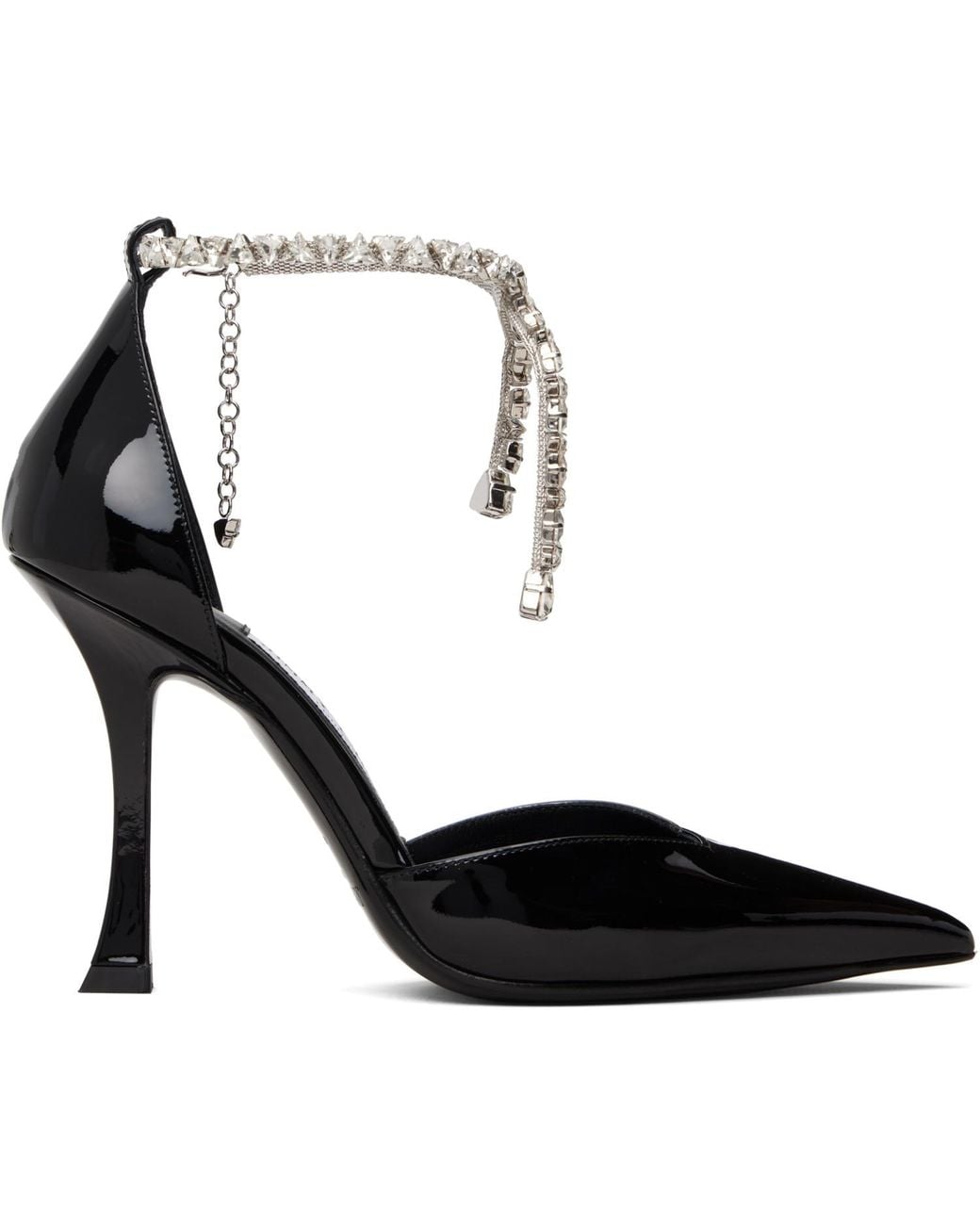 Jimmy Choo Black Stevie 100 Heels