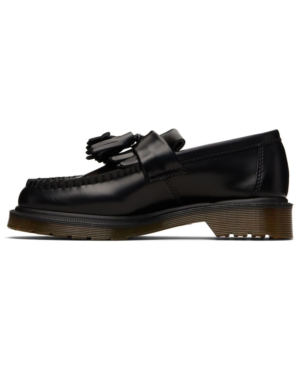 Dr. Martens Black Adrian Smooth Loafers