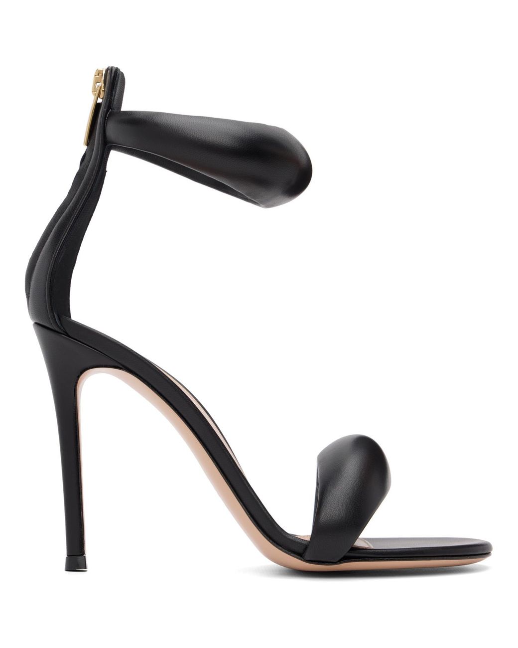 Gianvito Rossi Black Bijoux Heeled Sandals