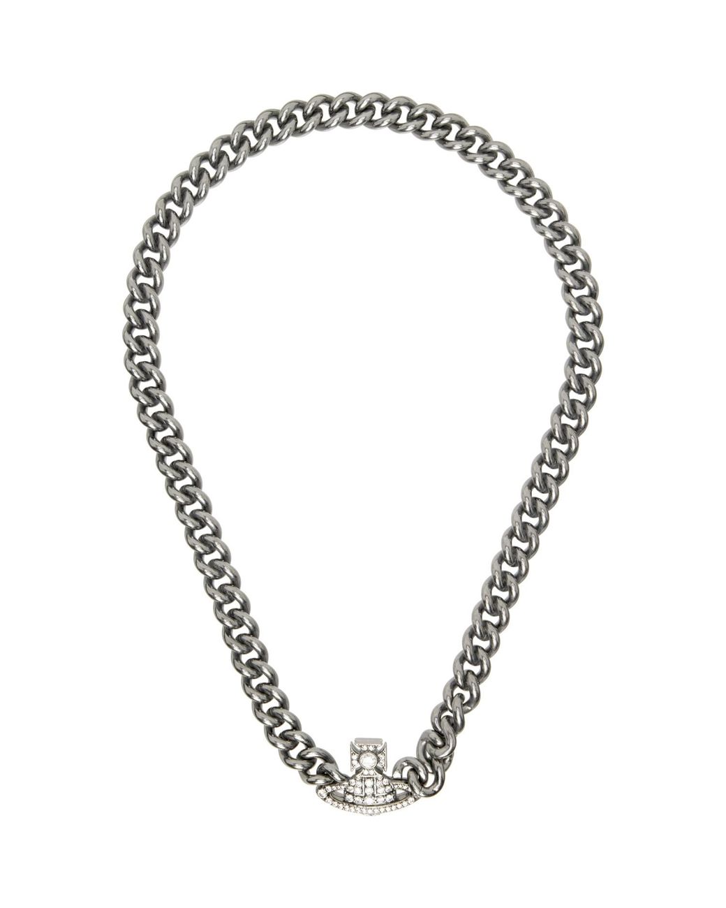 Vivienne Westwood Metallic Graziella Necklace for men