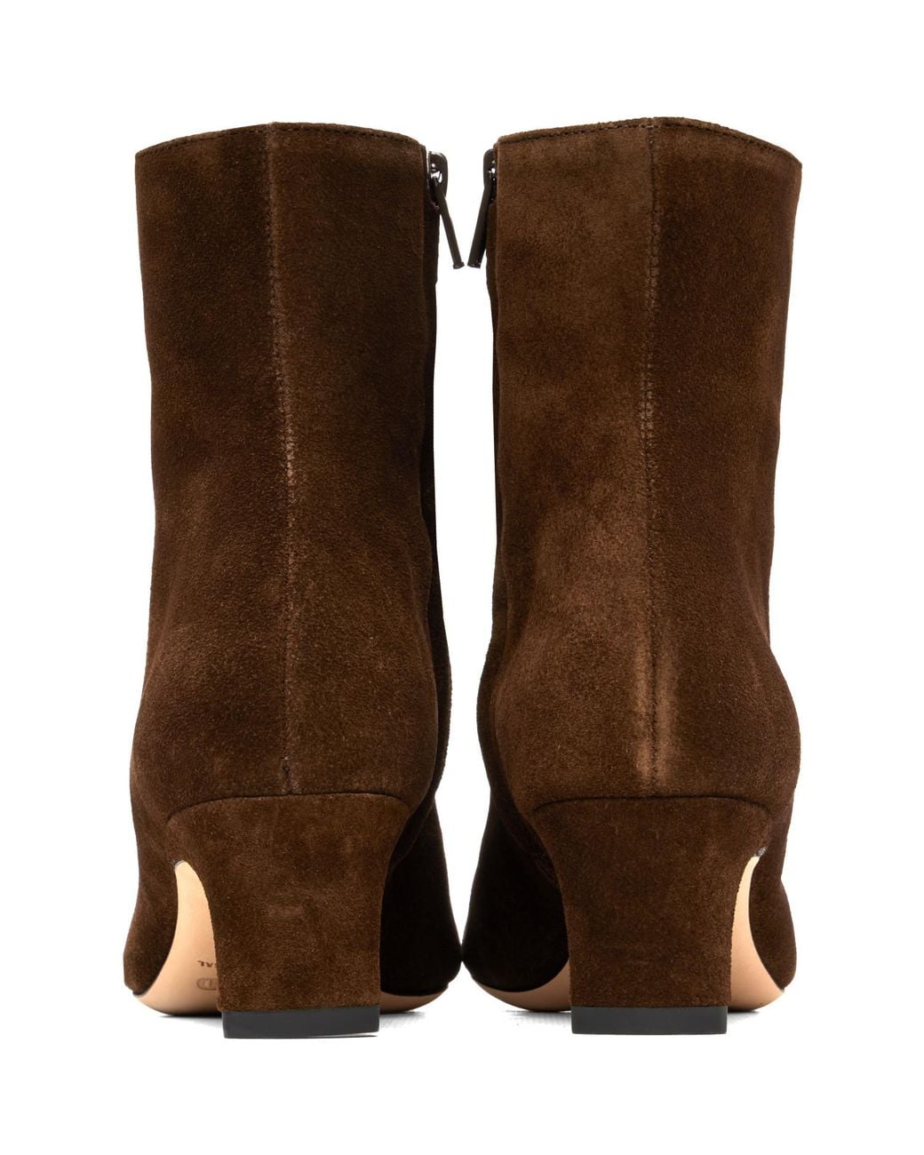Staud Brown Wally Ankle Boots