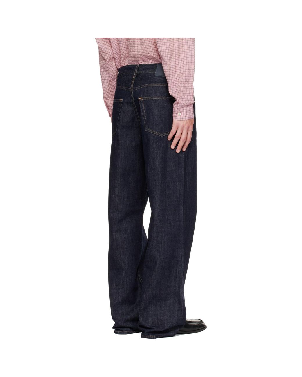 sunflower Blue Relaxed Boot Jeans for men