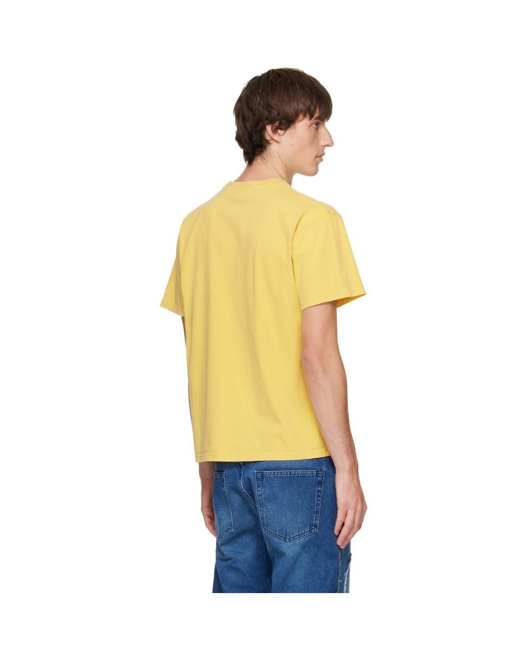 Carne Bollente Yellow 'Club Sin' T-Shirt for men