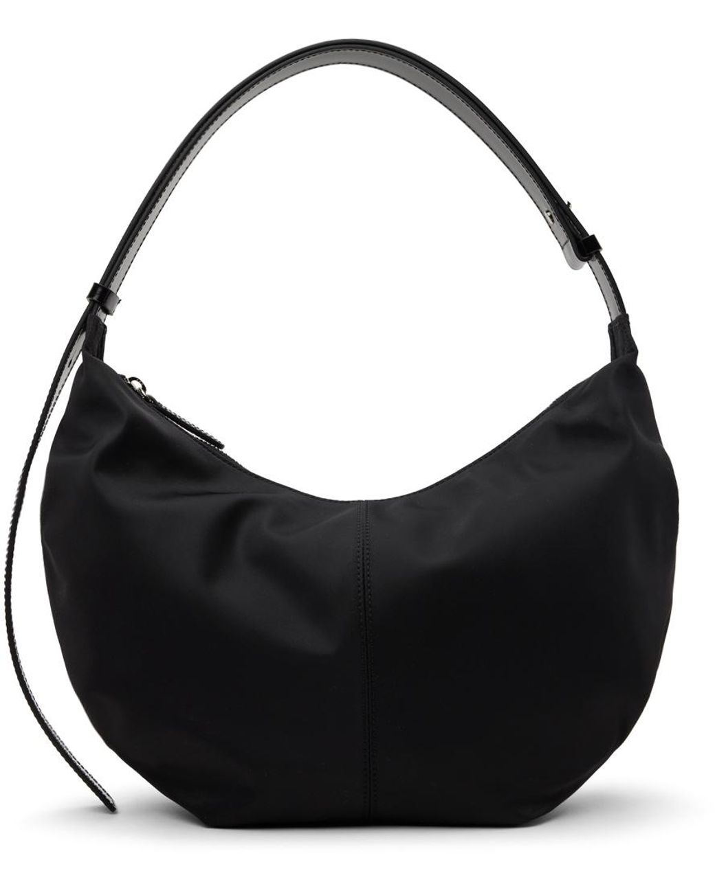 NOTHING WRITTEN Nylon Shoulder Bag in Black | Lyst UK