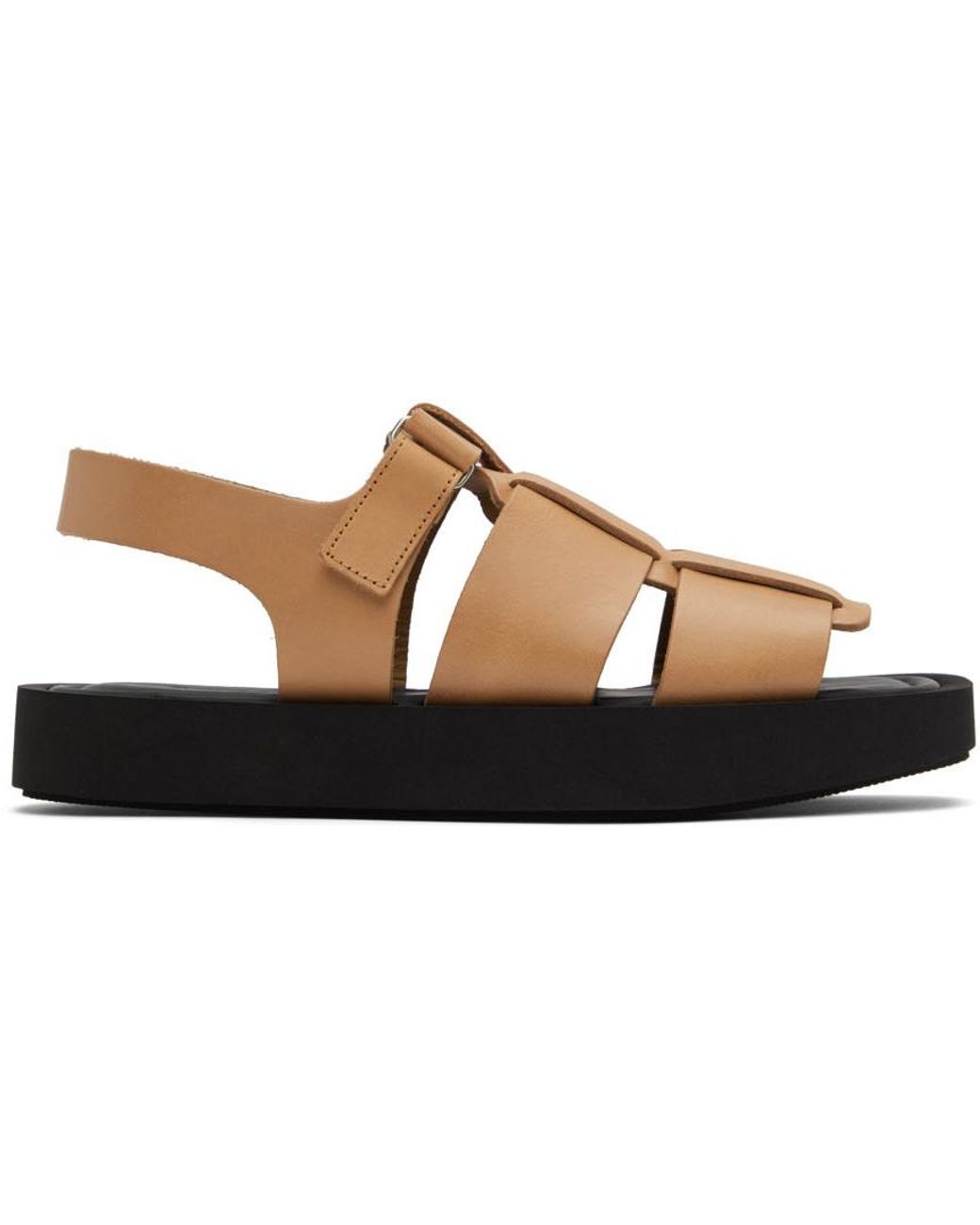 kleva leather sandals