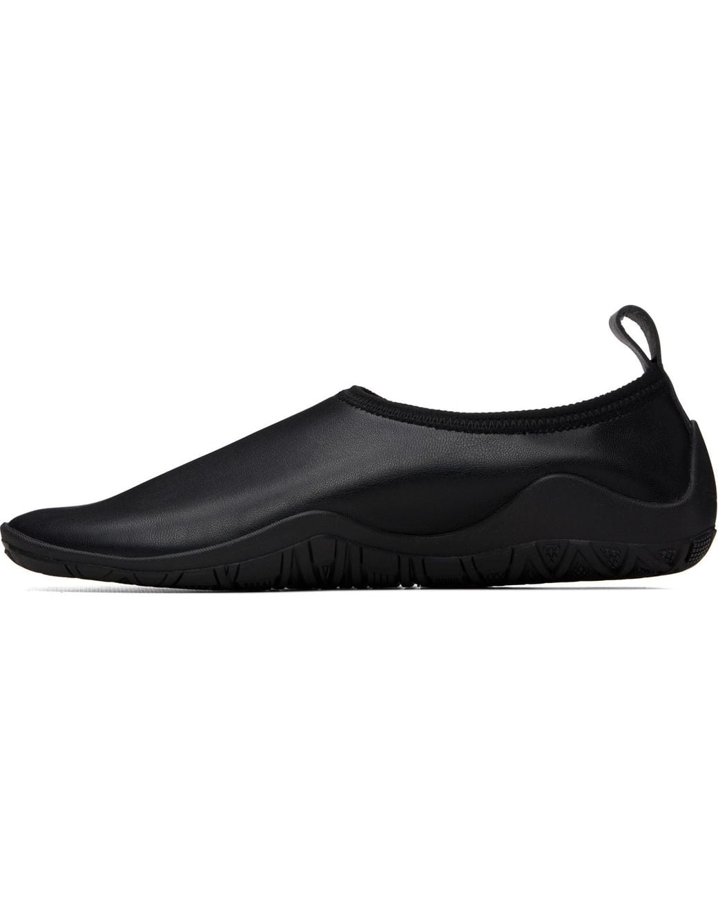 Jil Sander Black Elbe Slip-On Sneakers