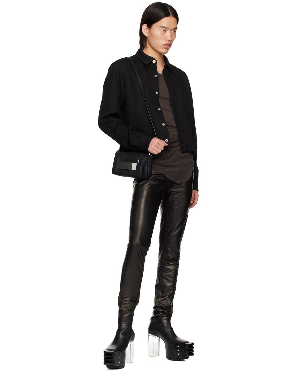 メンズ Rick Owens Porterville Alice Strobe ジャケット
