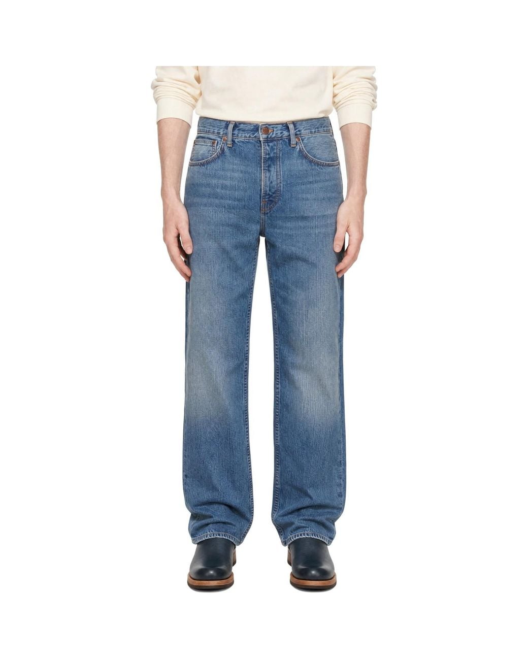 Nudie Jeans Blue Tuff Tony Jeans for men