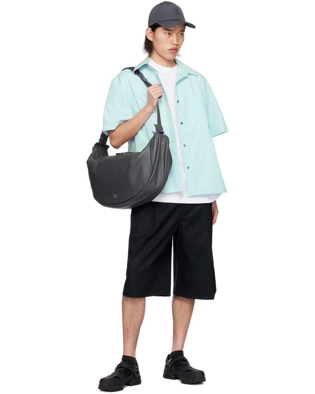 Wooyoungmi Green Vented Shirt for men