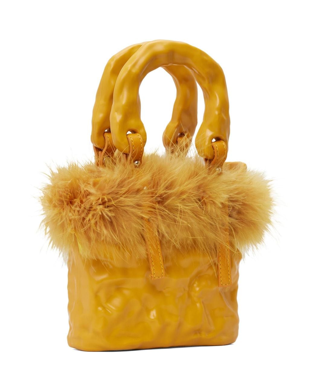 OTTOLINGER Yellow Signature Fluff Ceramic Bag