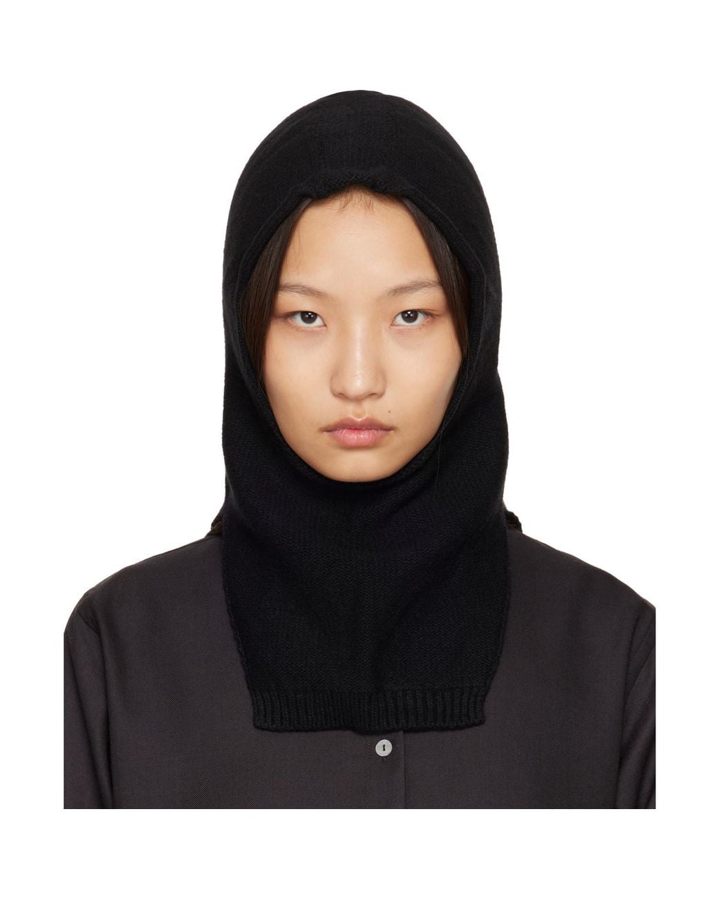 Baserange Black Anorak Hood