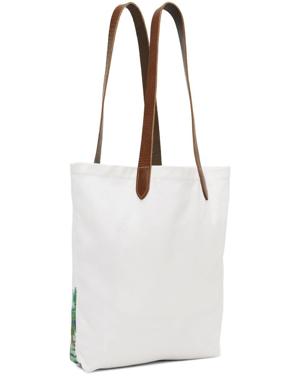 Polo Ralph Lauren Equestrian-print Shopper Tote Bag in White for Men | Lyst