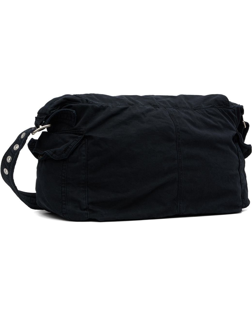 ERL Twill Cargo Bag in Black for Men | Lyst