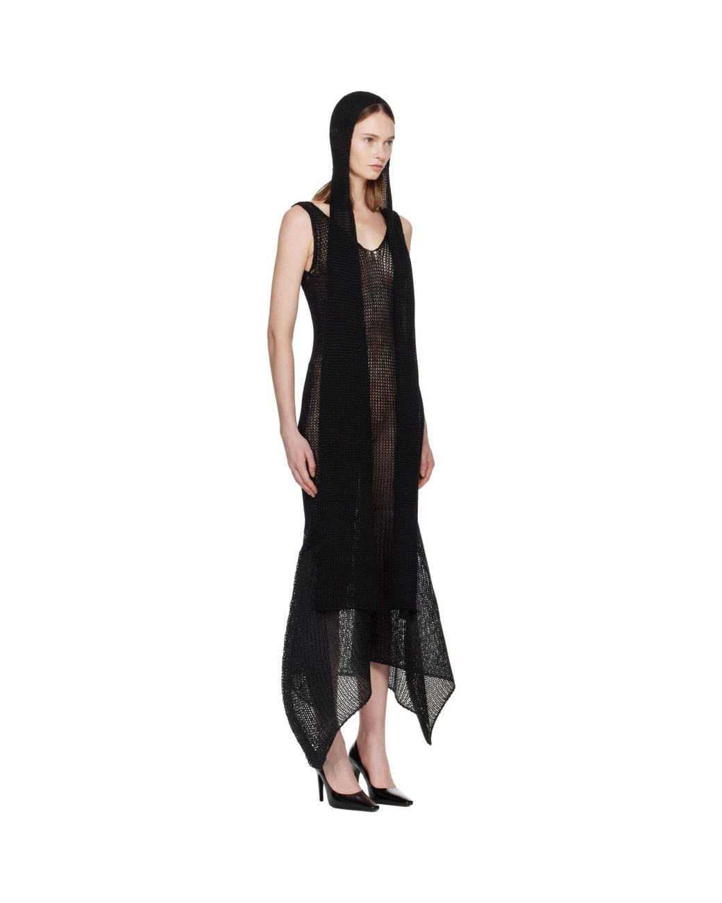 Issey Miyake Black Panini Balaclava