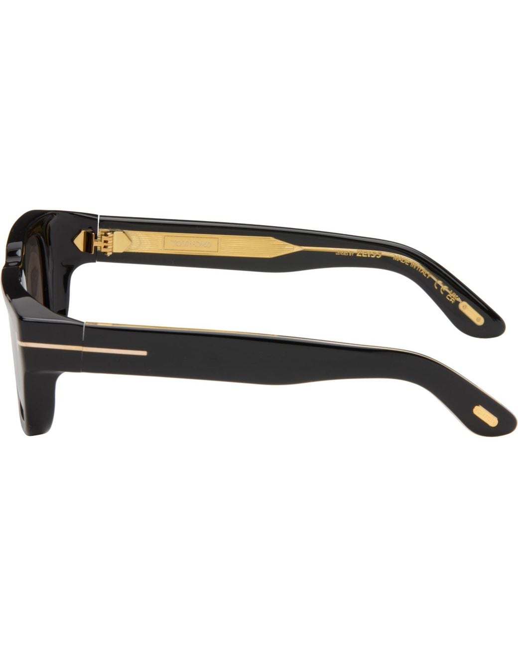 Tom Ford Gray Icon Rectangular Sunglasses for men