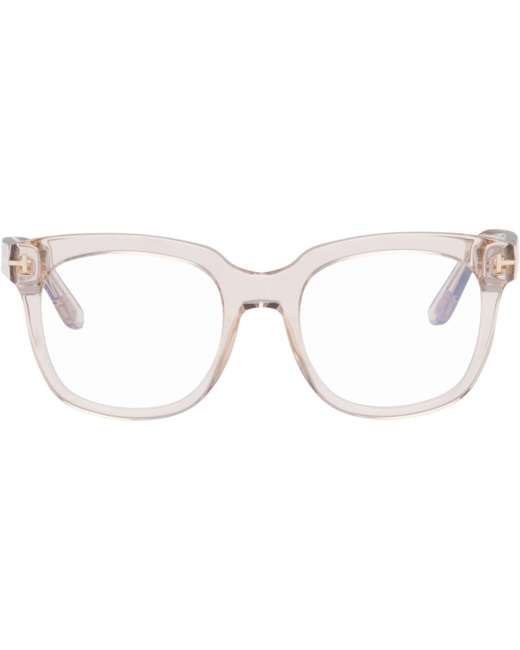 Tom Ford Brown Large Block Glasses