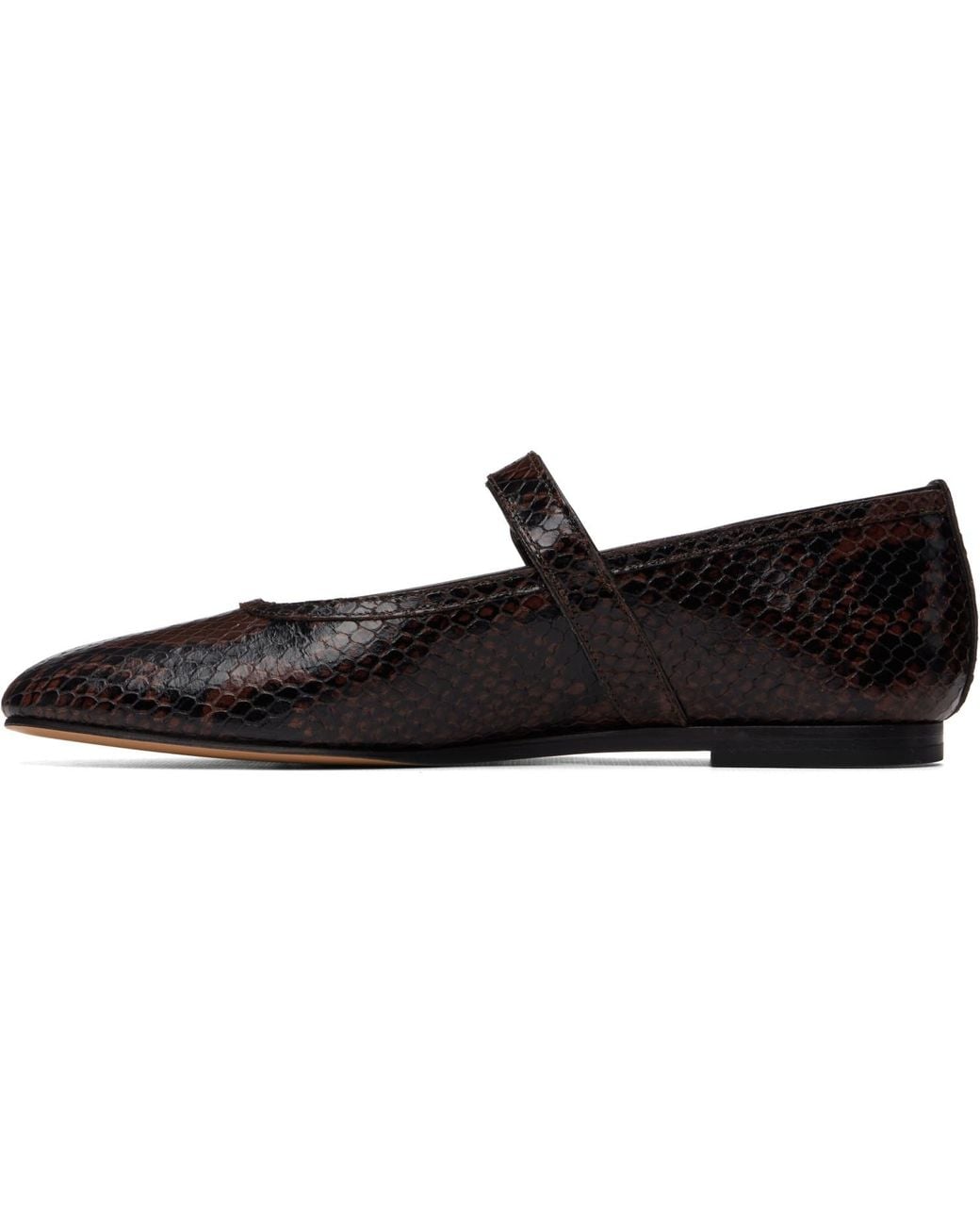 Le Monde Beryl Black Ballet Mary Jane Ballerina Flats