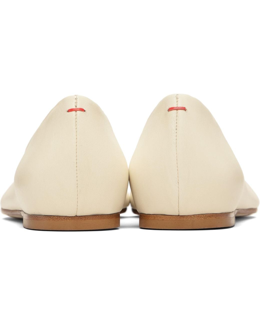Aeyde Black Off- Cassy Pointed-Toe Ballerina Flats