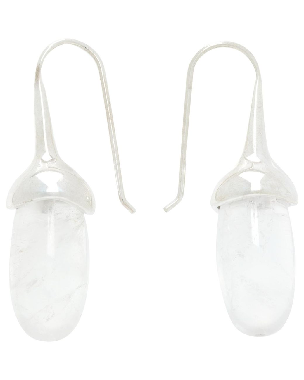 Sophie Buhai White Dripping Stone Earrings