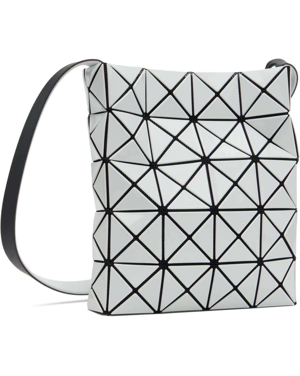 Issey Miyake Gray Prism Gloss Bag for men