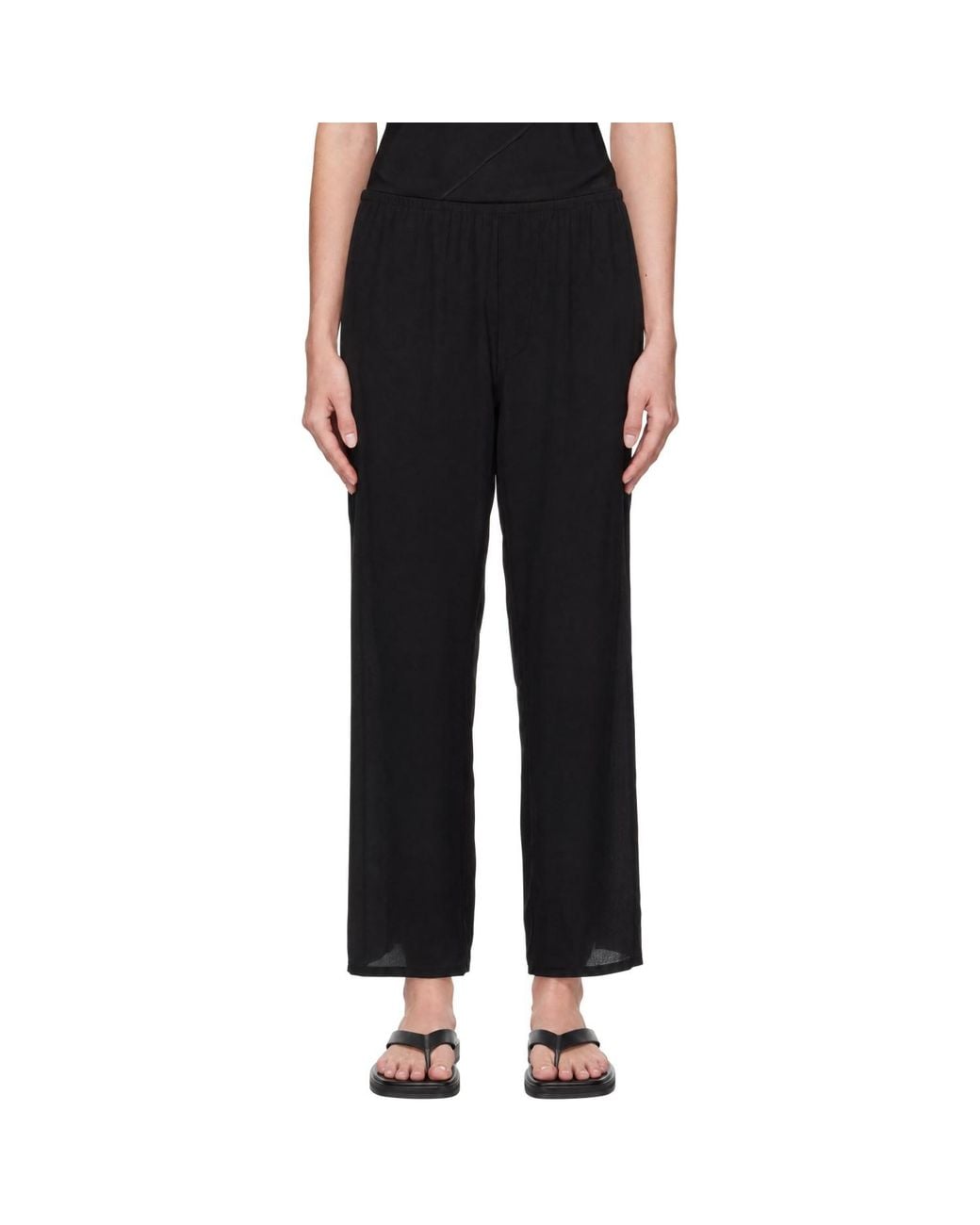 Baserange Black Stoa Trousers