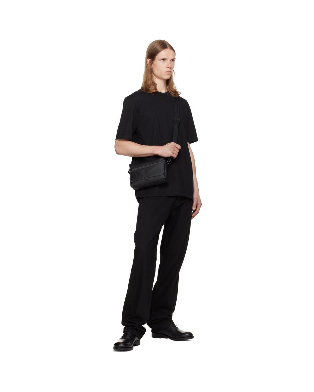Boss Black Three-Pack Crew-Neck Cotton T-Shirts for men