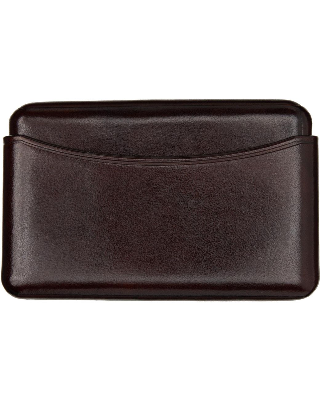 Lemaire Black Molded Card Holder for men
