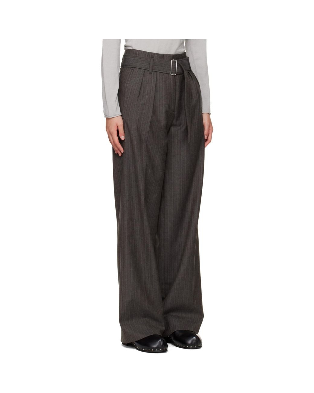 Our Legacy Gray Soar Trousers