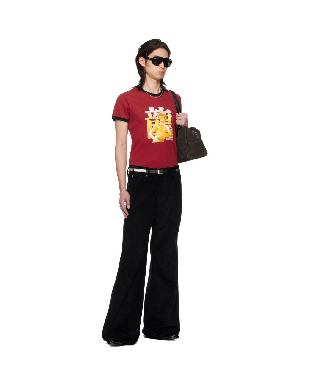 Lu'u Dan Black Bruce Lee X Lựu Đạn Motel Trousers for men