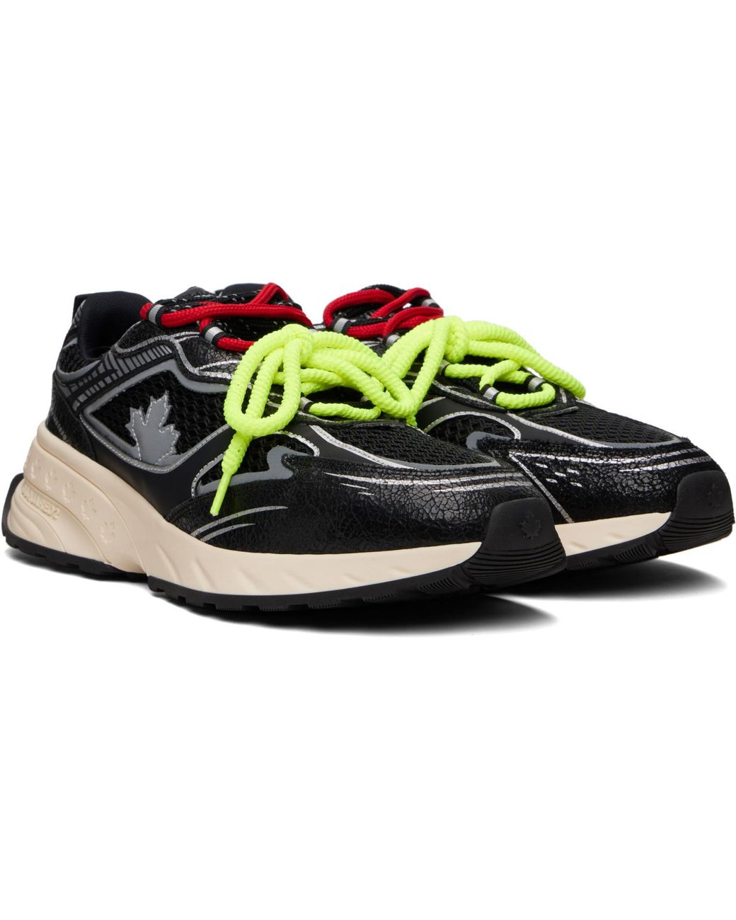 DSquared² Black Sprinter Sneakers for men