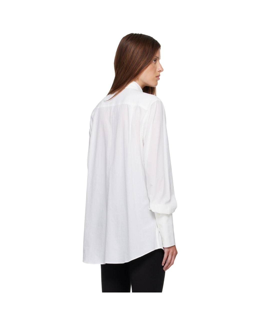 Issey Miyake White 'Monsieur' Shirt