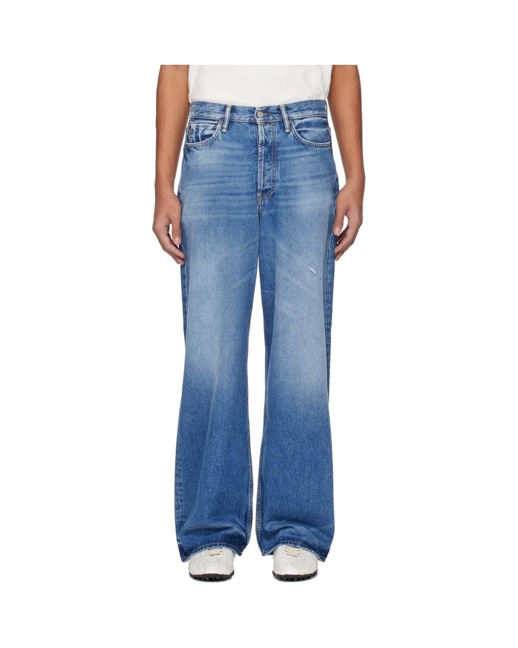 Acne Blue 1981 Loose Fit Jeans for men