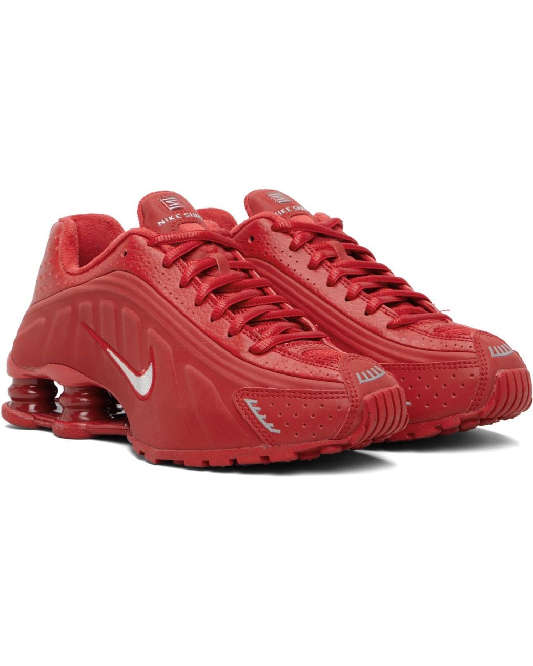Nike Red Shox R4 Sneakers