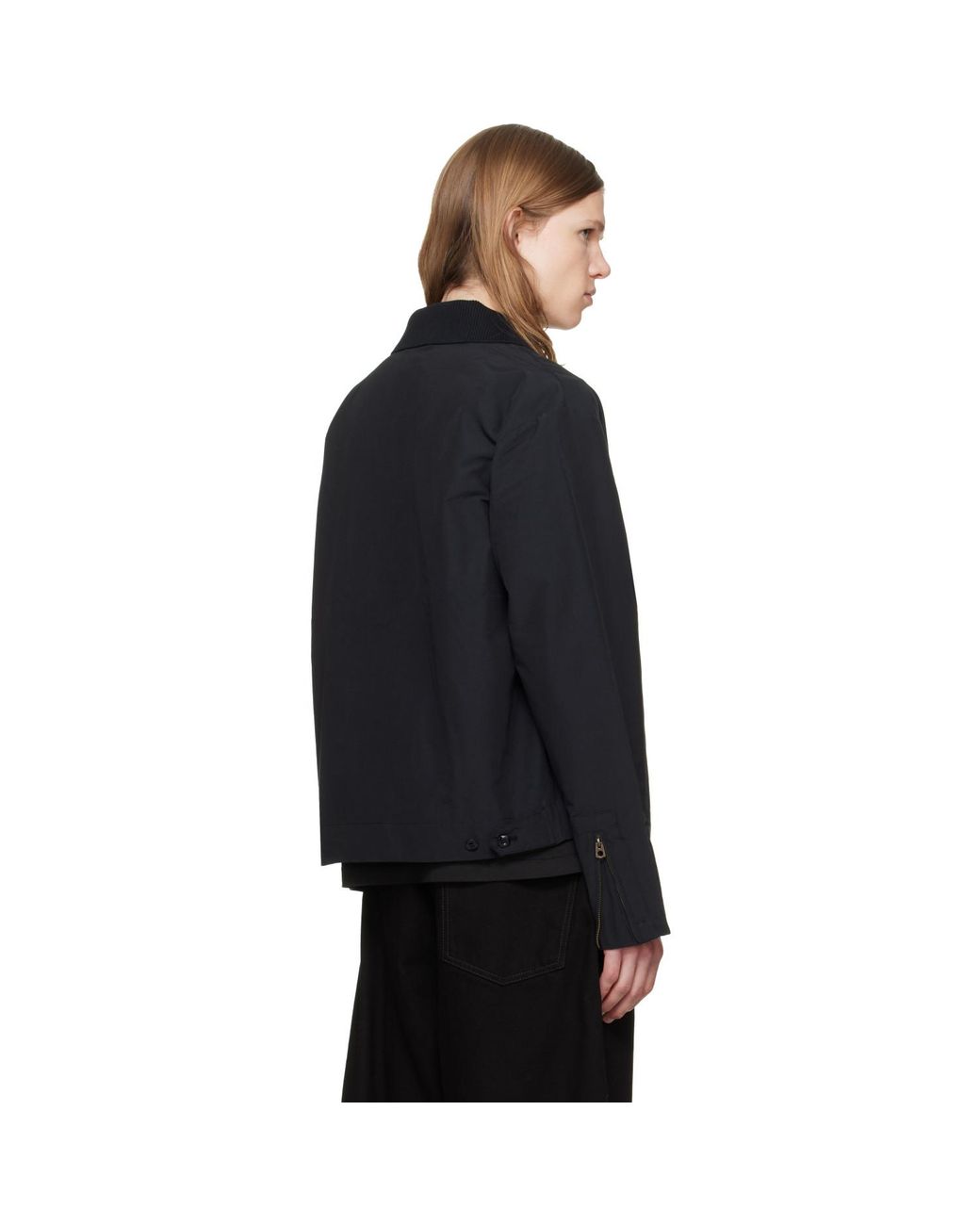 KENZO Black Paris Jumping Tiger' Coach Jacket for men