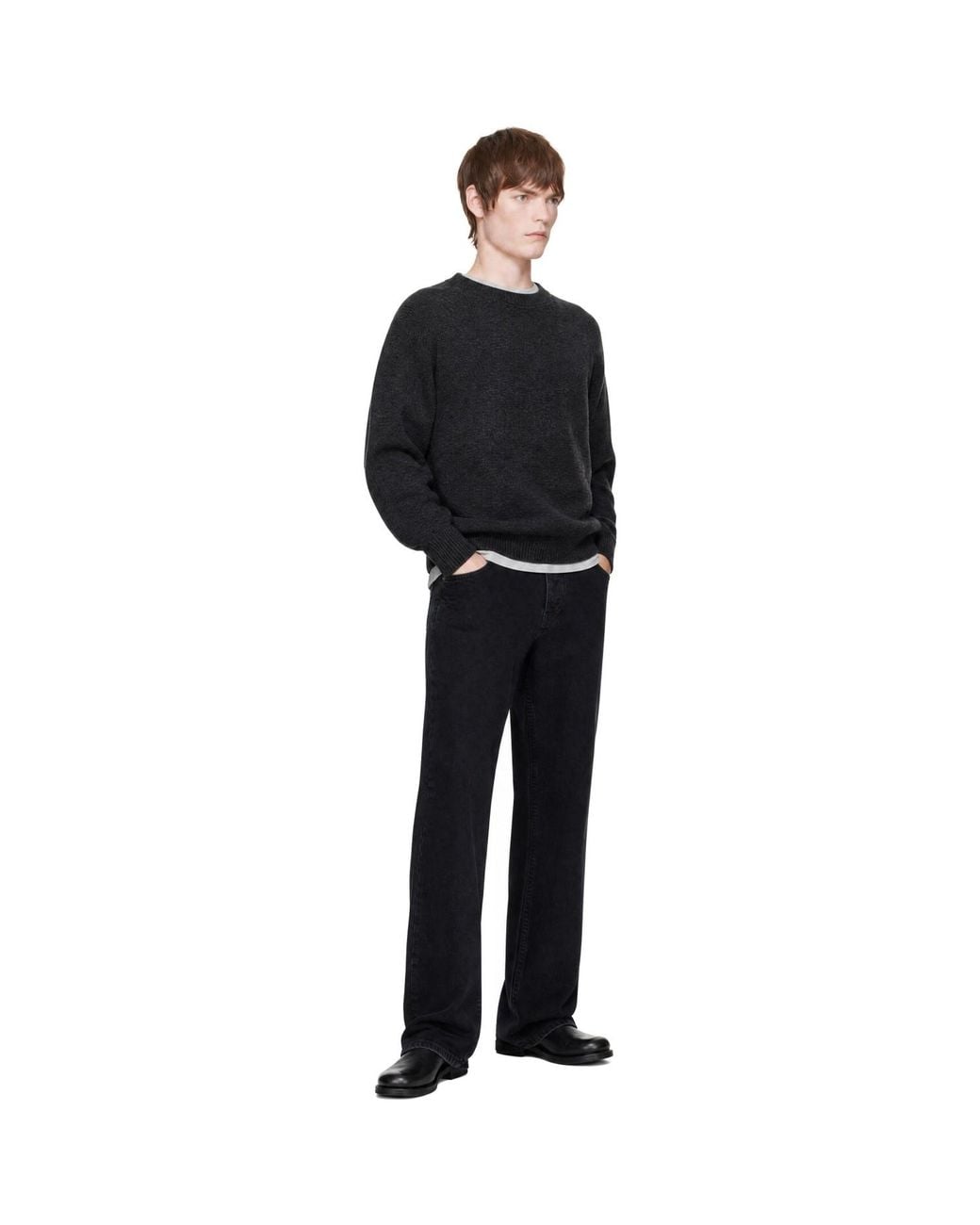 Nudie Jeans Black Rad Rufus Jeans for men