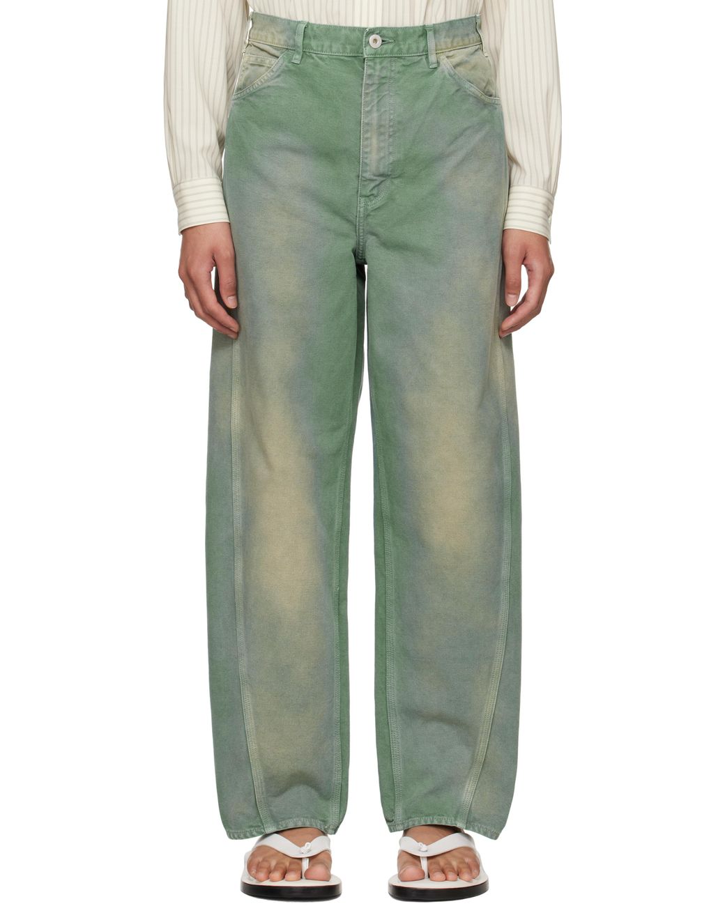 4サイズ Auralee ORGANIC COTTON DUCK PANTS Auralee Organic Cotton