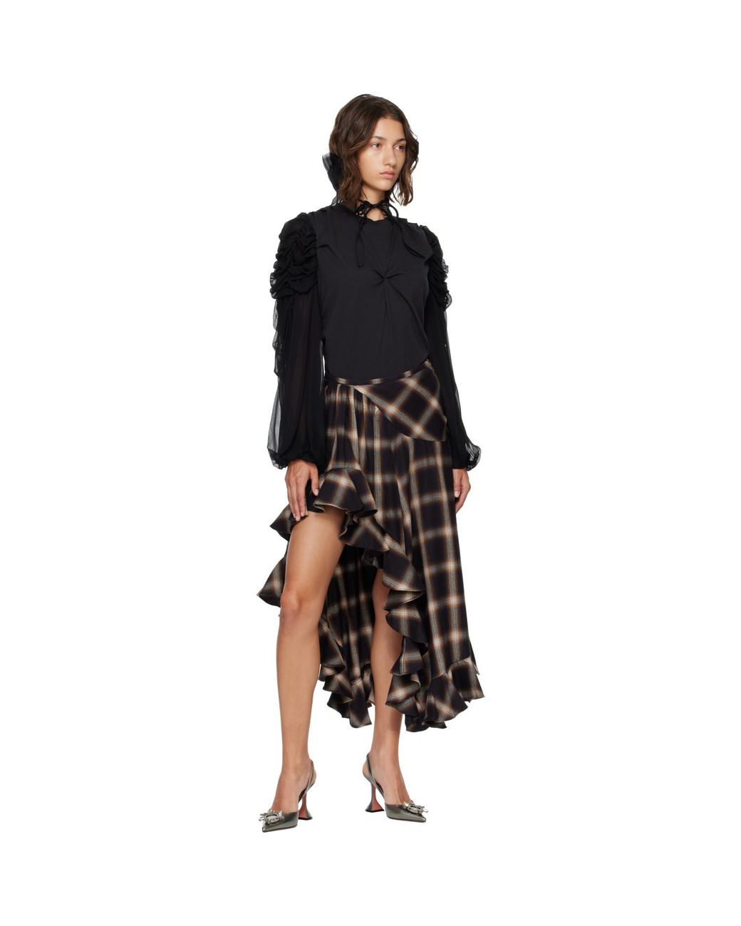 Collina Strada Black Celosia Shirt
