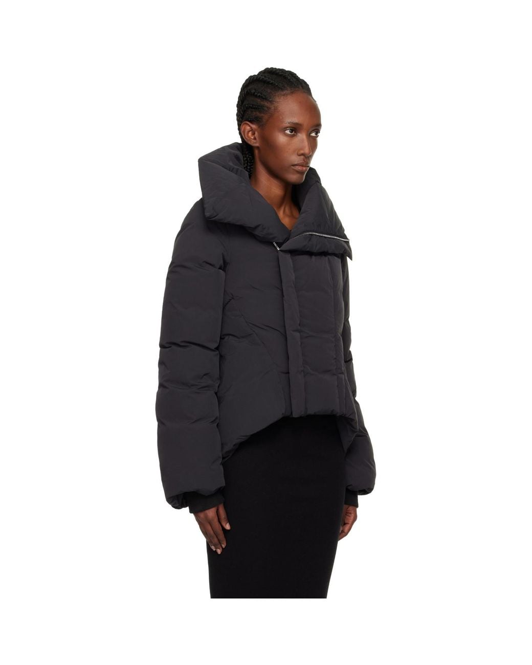 Rick Owens Black "Naska" Down Jacket