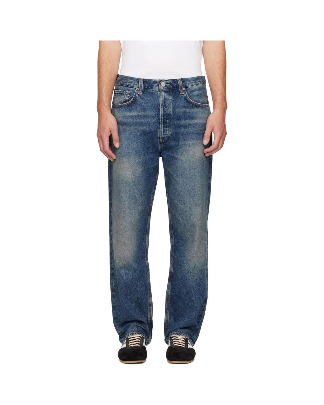 Agolde Blue 90's Jeans for men